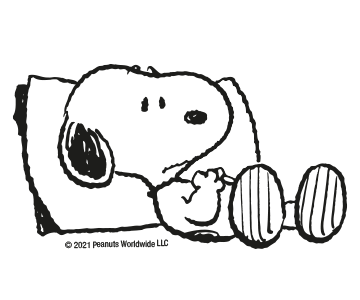 Snoopy würde sich über fleischsaftgegarte Trockennahrung freuen!